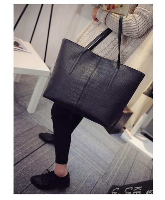 2020 Big New Women Shoulder Bags Alligator Ladies