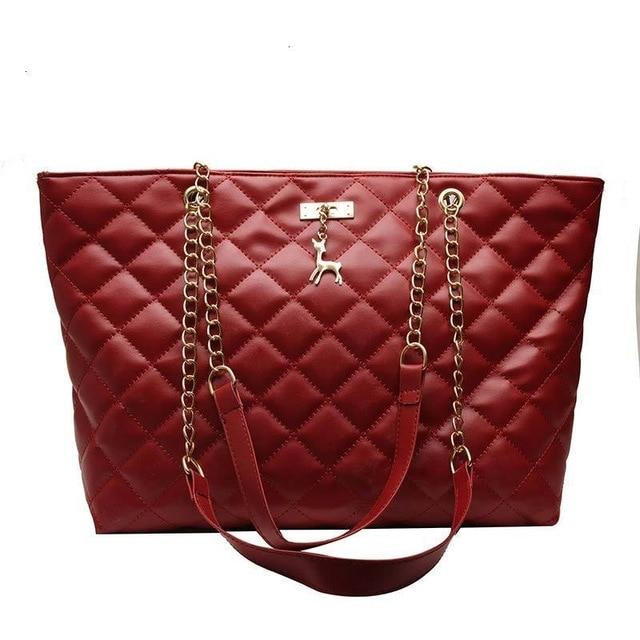 Casual Women Plaid Hand Bag