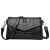 Popular luxury Women's Genuine Leather Handbags Women Messenger Bag Fashion Alligator Shoulder Crossbody Bags For Women
